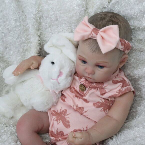 Charex Lifelike Reborn Baby Dolls - 18 Inch Realistic Baby Doll Weighted Newbor - Picture 3 of 15